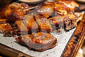 Ã¤Â¸â¬Ã¥Â¤Â§Ã§âºËÃ§Â¾Å½Ã¥âÂ³Ã§Å¡âÃ§ÆÂ¤Ã©Â¸Â­A delicious plate of roast duck photo